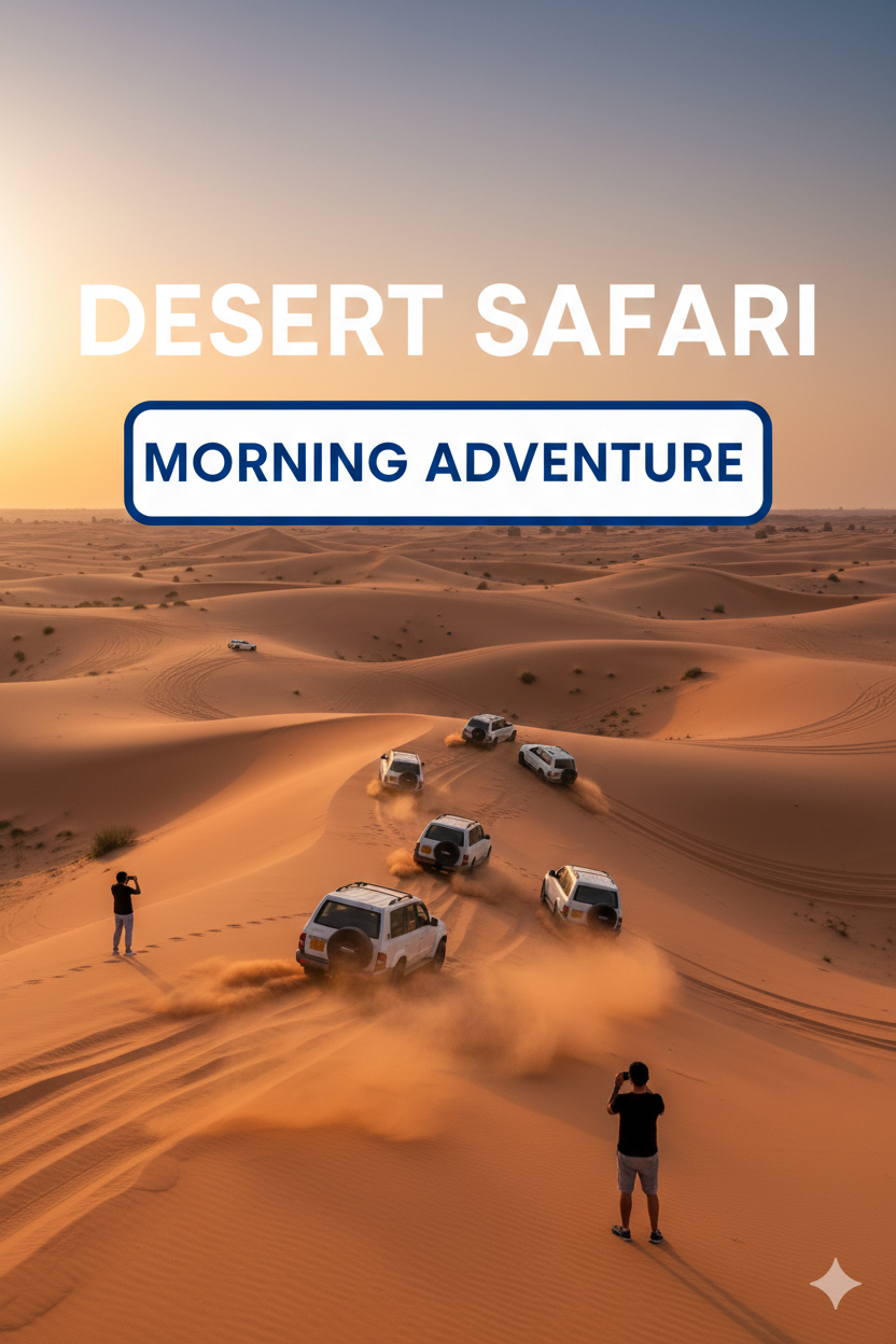 Morning desert safari